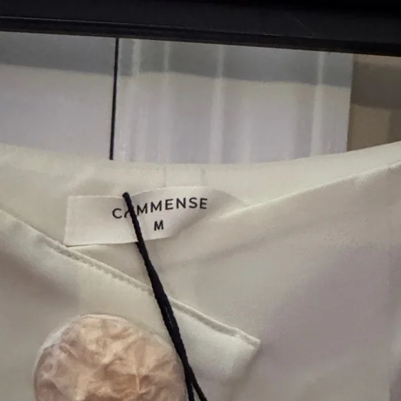 NWT Commense Cream Trousers - Picture 5 of 6